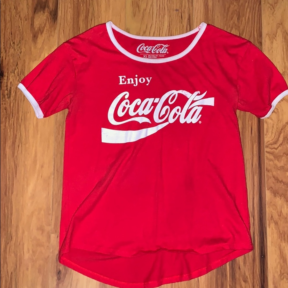 Short sleeve Coca Cola vintage tee Xsmall